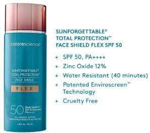 Sunforgettable® Total Protection® Face Shield Flex SPF 50 - Light